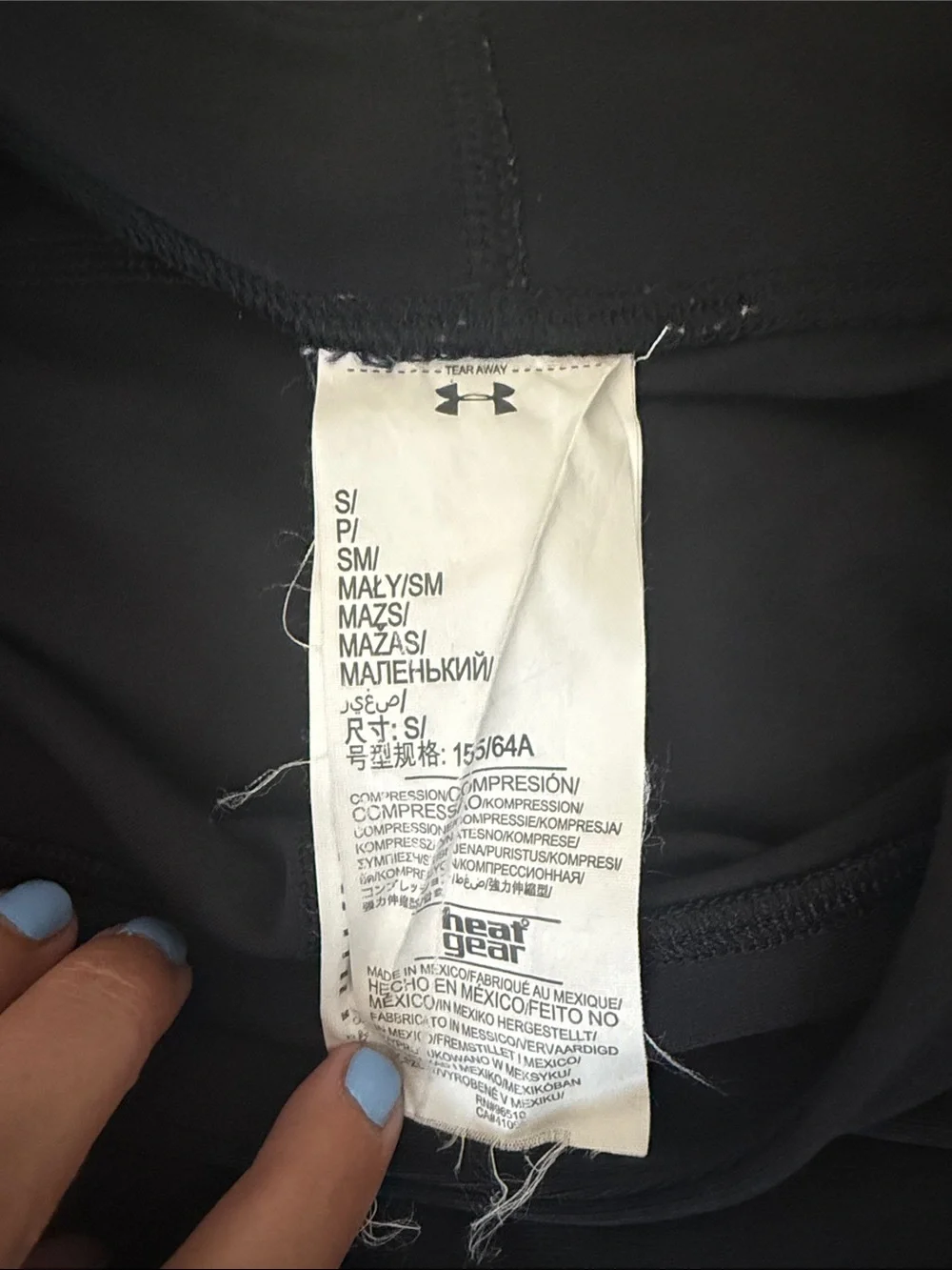 Under Armour Black Capri Leggings | Women’s Size Small | Cropped - Picture 2 of 8